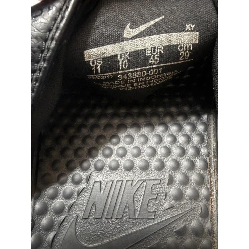 Nike Benassi JDI Black Slides Mens 11 Sandals 343880-001